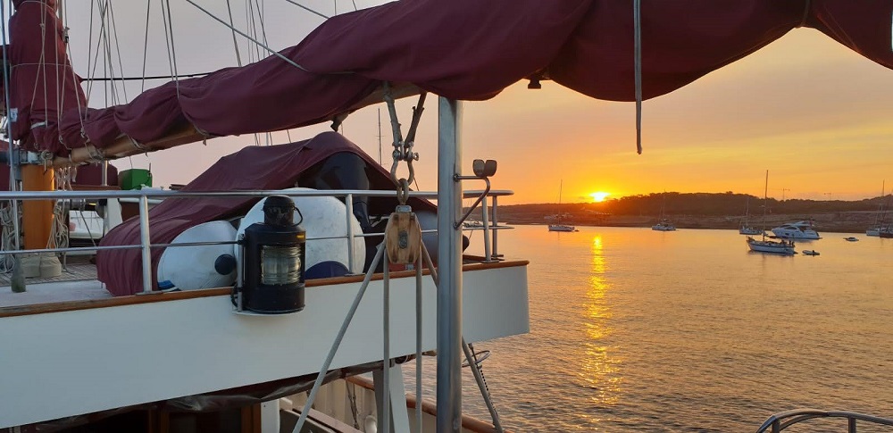 Sunset on a boat 3